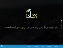 Tablet Screenshot of isbx.com